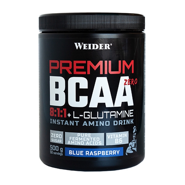 Weider - Premium BCAA Zero 8:1:1 + L-Glutamina 500 gr
